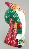 Father Frost with Landscape
